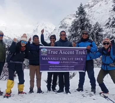 manaslu circuit trek